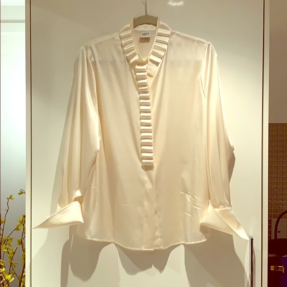 ARMANI SILK BLOUSE - Picture 1 of 3